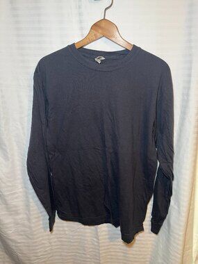 Comfort Colors Gray Long Sleeve Tee Size L